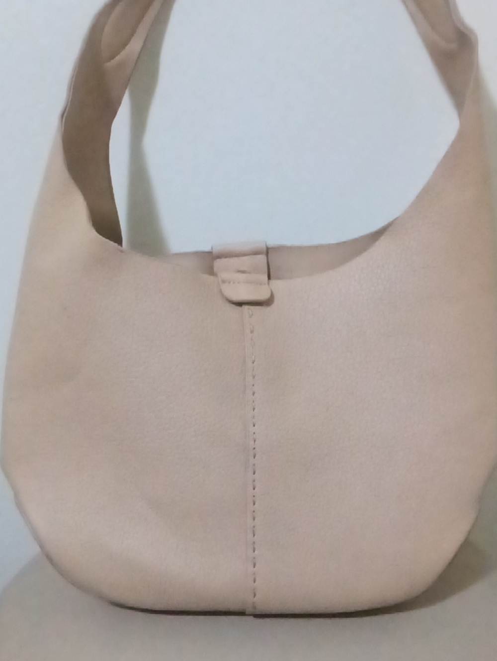 Classic Nude Shoulder Bag - Women